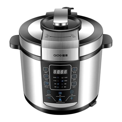爱德6L电压力锅家用大容量316不锈钢内胆304智能4~8人多功能饭煲