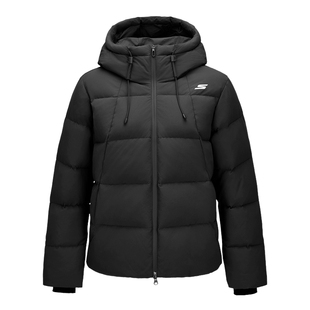 Skechers斯凯奇女士秋冬防泼水梭织短款羽绒外套 P425W052/0018