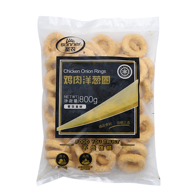 圣农鸡肉洋葱圈800g约40多个