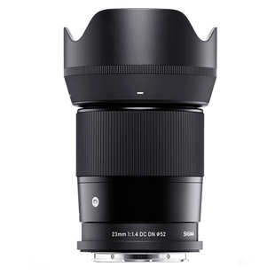适马23mm F1.4 DC DN广角微单三四剑客新品镜头适用索尼E口富士口