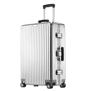 明星同款铝框拉杆箱万向轮24旅行箱女26行李箱20复古登机箱男28寸