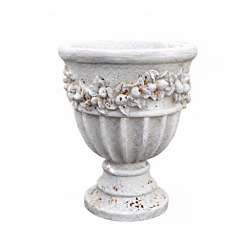 复古做旧欧式高脚花盆阳台庭院