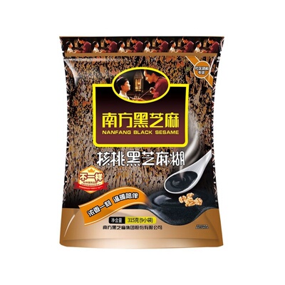 南方黑芝麻糊315g童年记忆经典品牌黑营养早餐谷物粉代餐健康冲饮