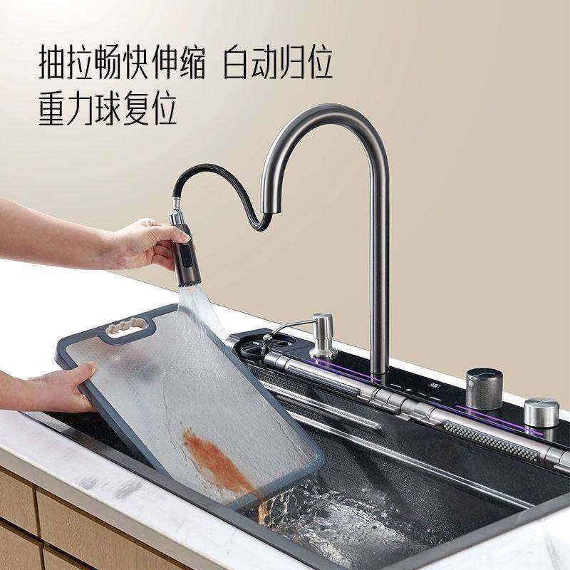 厨房SUS304不锈钢洗菜盆水槽大单槽洗碗池洗菜池洗碗槽左排水套装,家装主材,水槽套餐,淘宝优惠券,粉丝福利购,淘宝优惠卷