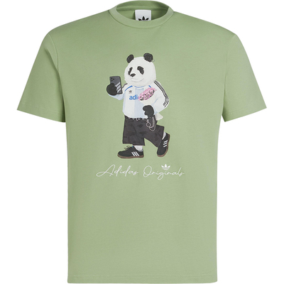 Adidas/阿迪达斯正品三叶草男女透气日常休闲耐穿短袖IB7068