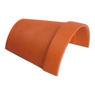 乌龟造景躲避屋小青龟晒台瓦片爬台躲藏洞穴黄缘喂食红陶鱼缸加湿