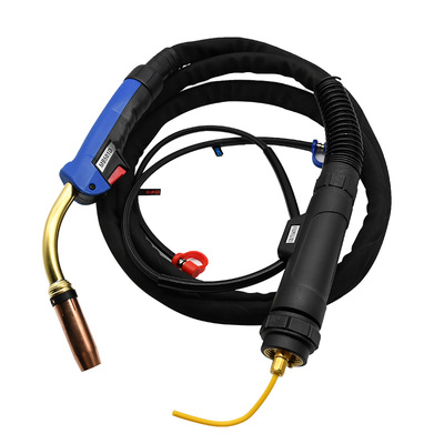 气保欧式mb501d水冷焊枪弯管导电