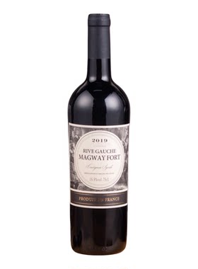 法国玛格威堡左岸百年老藤15.5度干红葡萄酒AOP级红酒750ml*6瓶