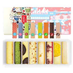 浅茶家芝士条蛋糕半熟奶酪浓郁芝士味芝士脑袋最爱达人推荐