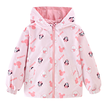 迪士尼儿童三合一冲锋衣秋冬装男童女童外套中大童装羽绒服两件套