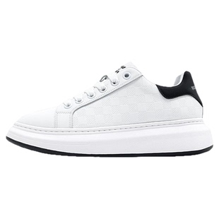 马克华菲官方男鞋2026春季透气小白鞋男款厚底百搭板鞋男士休闲鞋