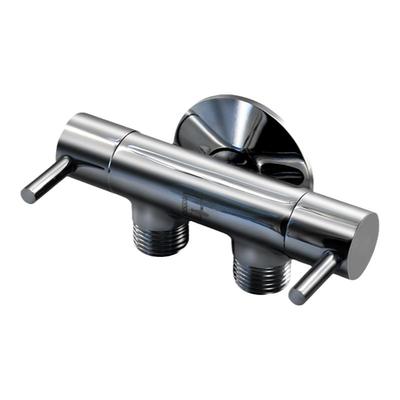 潜水艇角阀全铜三马桶出加长