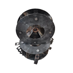 三项电 饲料粉碎机配件加厚风盘铸铁粉碎机风盘单相电粉碎机风盘