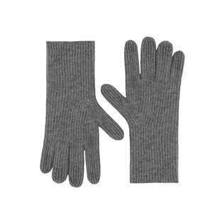 东黎 山羊绒 2025秋冬新款女士时尚多色保暖手套韩版拉毛手套5435