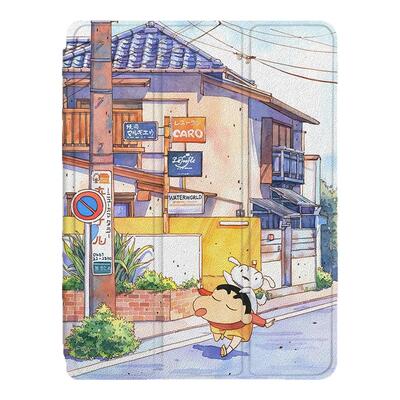 仿皮可爱蜡笔小新平板保护套