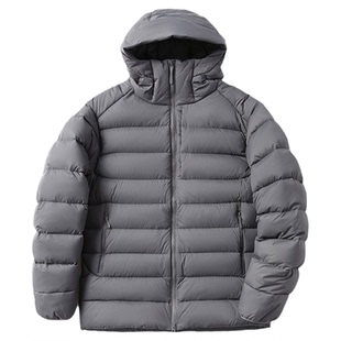 冬季保命战衣 高蓬松洁净度 90白鸭绒高端防风雨户外排骨羽绒服男
