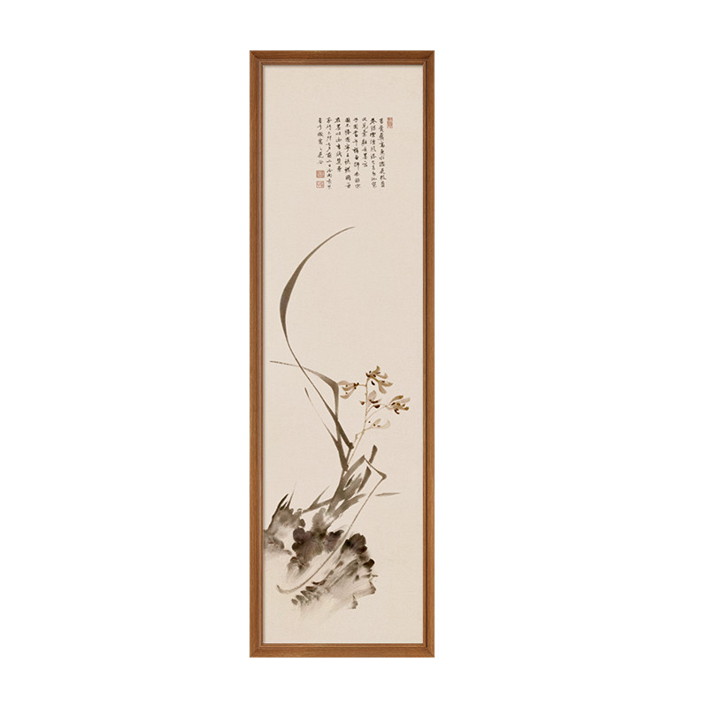 【新中式风】兰花入户玄关装饰画