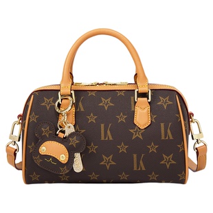 LK正品包包轻奢枕头包2025新款时尚波士顿手提包保龄球包斜挎小包