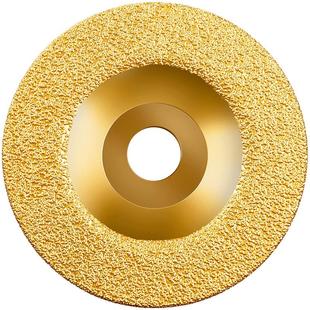 碗形金刚石砂轮磨盘合金钢抛光铸铁打磨片角磨机磨光沙轮钎焊切片