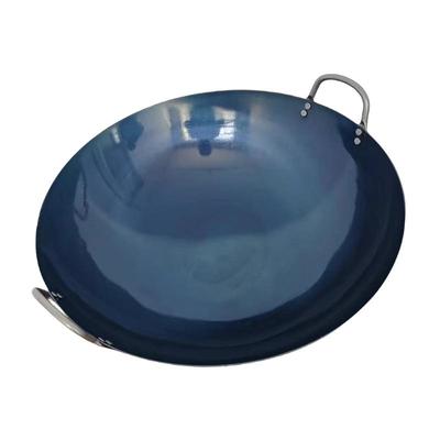 商用铁锅双耳山东熟铁35-120厘米