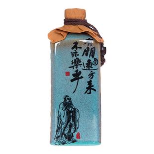 孔府家酒52度朋自远方6  箱装高度浓香白酒 500ml*4陶瓶