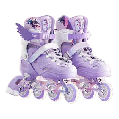 儿童初学者轮滑鞋暴闪灯光