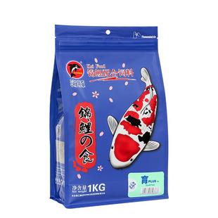 海豚锦鲤鱼饲料超能增体专用鱼食育成金鱼小颗粒水族观赏鱼粮上浮