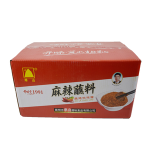 云南单山蘸水麻辣蘸料3克小包装