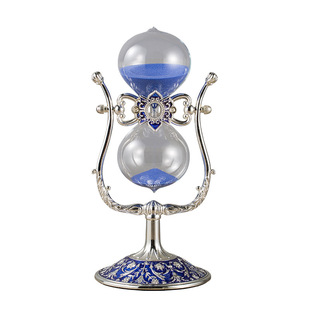 欧式摆件旋转计时沙漏装饰品家居客厅玄关电视高档奢华摆设工艺品