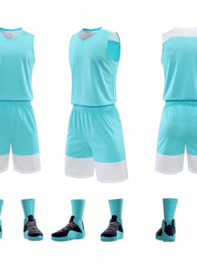 儿童小学生背心篮球服套装定制