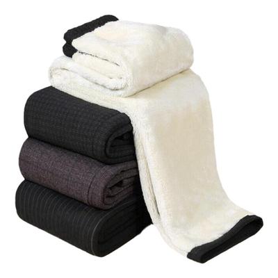 雅鹿妈妈加绒加厚冬季高腰棉裤