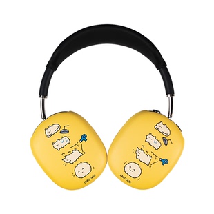 CARECASE 原创设计 适用苹果AirPods Max 菲林保护壳头戴式蓝牙耳机壳保护套 韩国进口材质硬壳 卡通插画涂鸦