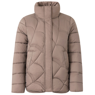 红色棉服女款2025冬季新款洋气妈妈立领棉袄短款时尚休闲保暖外套