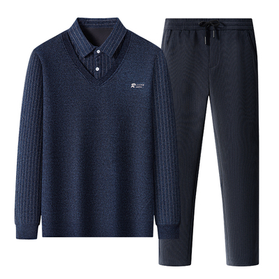 【加绒加厚】爸爸冬季保暖套装