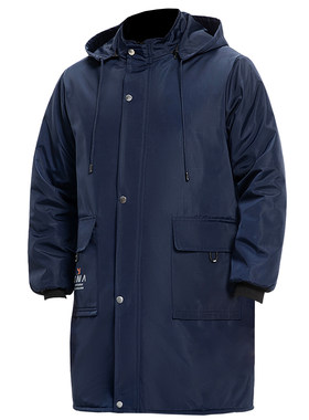 夹棉加厚！防水耐脏工作服定制