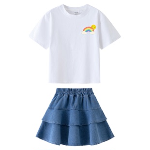 六一儿童啦啦队演出服幼儿园毕业照服装小学生运动会合唱表演套装