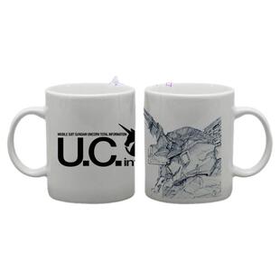 日本动漫游戏周边高达GUNDAMUC独角兽马克杯骨瓷水杯子生日礼物