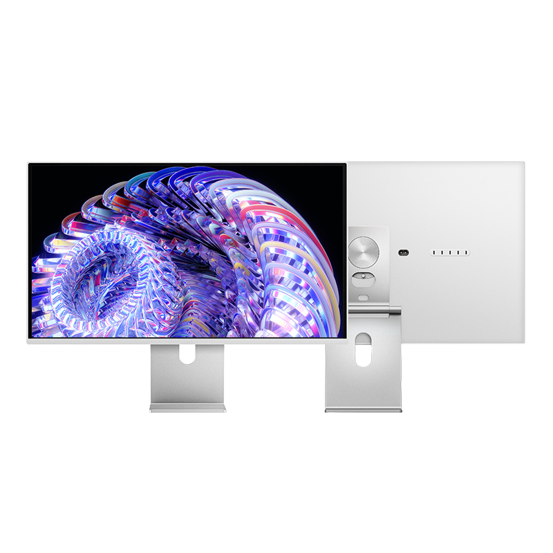 Kuycon27英寸4K显示器设计iMac剪辑渲染100w反向充电玻璃雾面P27L