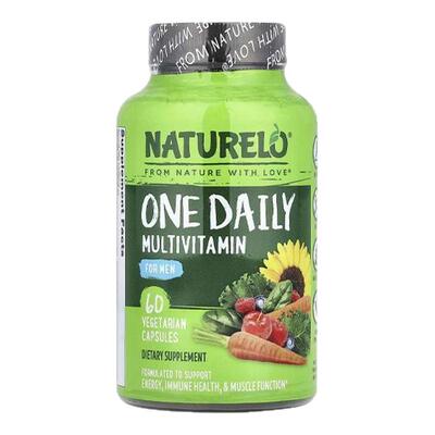 NATURELO每日男士复合维生素多维综合矿物质保健品能量机体抵抗力