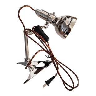 包豪斯复古摇臂伸缩台灯工业风书房工作桌面多角度阅读中古夹子灯