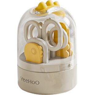 英氏婴儿指甲剪新生专用宝宝指甲钳儿童防夹肉指甲刀剪指甲套装