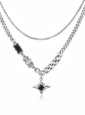 高级感嘻哈风星芒轻奢百搭吊坠