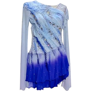 花样滑冰服钢管吊带环杂技舞蹈成人儿童演出服装瑜伽训练定做现货