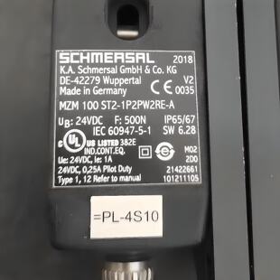 议价施迈赛磁力锁安全开关安全门锁MZM 100 ST2-1P2PWRE-A全新正