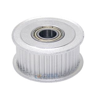 同步轮S3M30齿涨紧轮调节导向轮带轴承惰轮 槽宽7/11/16光皮带轮