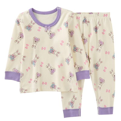 女童全棉内衣套装春秋纯棉秋衣裤