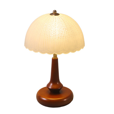 台灯卧室床头灯复古中式调光灯