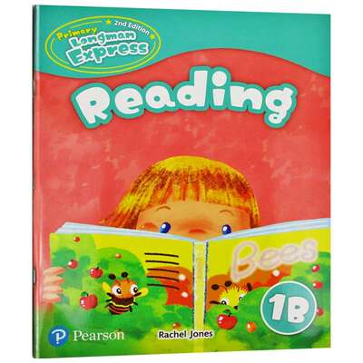 英文原版 培生香港朗文小学英语教材 Primary Longman Express 1B Reading  一年级下学期 阅读练习册 第二版朗文快车PLE 英文版