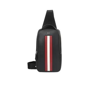 【自营】Bally/巴利男士男包经典条纹单肩斜挎包胸包MYTHOS SLING