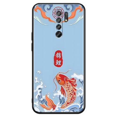 秋昊适用于红米9镜头全包手机壳m2006c3lc小清新红米9a超好看m2006c3lc简约时尚彩绘红米9a新款防摔手机壳m20